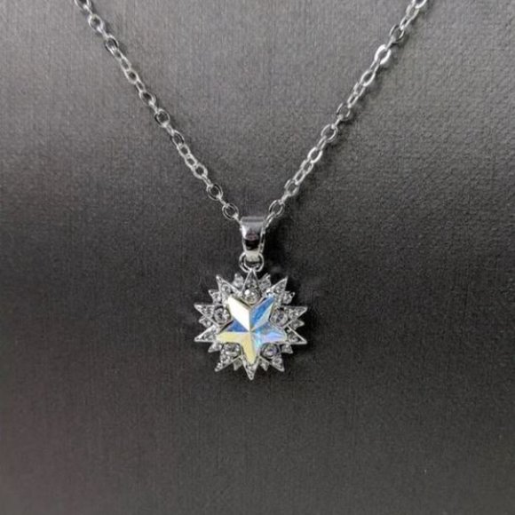 Crystal Star Necklace Set - Picture 4 of 6